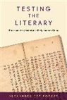 Alexander Des Forges, Des Forges Alexander, Alexander Des Forges - Testing the Literary