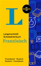 Langenscheidt Schulwörterbuch Französisch, m. 1 Buch, m. 1 Beilage