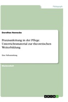 Dorothee Hennecke - Praxisanleitung in der Pflege. Unterrichtsmaterial zur theoretischen Weiterbildung