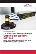 Ximena Vásquez Agreda - La iniciativa probatoria del juez en el proceso civil boliviano