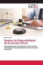 Noe González - Reglas de Disponibilidad de la Accion Penal