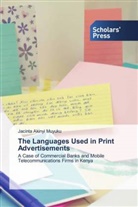 Jacinta Akinyi Muyuku - The Languages Used in Print Advertisements