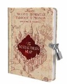 Insight Editions, MUTI - Harry Potter: Marauder's Map Invisible Ink Lock & Key Diary