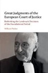 William Phelan, William (Trinity College Dublin) Phelan, Phelan William - Great Judgments of the European Court of Justice