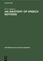 R E Longacre, R. E. Longacre - An anatomy of speech notions