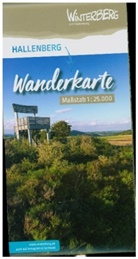 Winterber Touristik und Wirtschaft GmbH, Winterberg Touristik und Wirtschaft GmbH, Winterberg Touristik und Wirtschaft GmbH - Wanderkarte Hallenberg