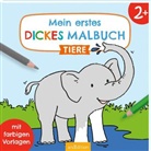 Corina Beurenmeister - Mein erstes dickes Malbuch ab 2 - Tiere