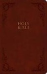 Holman Bible Publishers, Holman Bible Staff - KJV Large Print Personal Size Reference Bible, Burgundy Leathertouch, Indexed