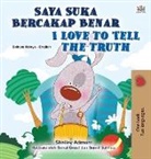 Shelley Admont, Kidkiddos Books - I Love to Tell the Truth (Malay English Bilingual Children's Book)