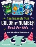 Puzzle Pals, Bryce Ross - The Insanely Fun Color By Number Book For Kids