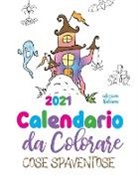 Gumdrop Press - Calendario da colorare 2021 cose spaventose (edizione italiana)