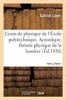 Gabriel Lamé, Lame-g - Cours de physique de l ecole