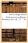 Lapeyre, Sorhouët de Bougy - Lettre sur la galanterie des