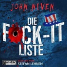 John Niven, Stefan Lehnen, Stefan Glietsch - Die F*ck-it-Liste, Audio-CD, MP3 (Hörbuch)
