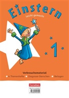 Einstern - Mathematik - Ausgabe 2021 - Leicht gemacht - Themenhefte 1-4, Diagnoseheft und Kartonbeilagen im Paket - Verbrauchsmaterial. Bd.1
