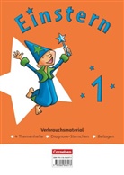 Einstern - Mathematik - Ausgabe 2021 - Band 1 Themenhefte 1-4, Diagnoseheft und Kartonbeilagen im Paket - Verbrauchsmaterial. Bd.1