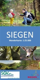 Gesellschaf für stadtmarketing Siegen e V, Gesellschaft für stadtmarketing Siegen e V, Gesellschaft für stadtmarketing Siegen e. V. - Wanderkarte Siegen