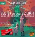 Jana Scheerer, Uwe Heidschötter, Nils Kretschmer - Geister sind unser Geschäft, 1 Audio-CD, MP3, 1 Audio-CD (Audiolibro)
