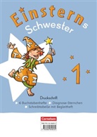 Rolan Bauer, Roland Bauer, Maurach, Maurach, Jutta Maurach - Einsterns Schwester - Erstlesen - Neubearbeitung 2021 - 1. Schuljahr Druckschrift: 6 Buchstabenhefte im Paket - Mit Schreibtabelle und Begleitheften