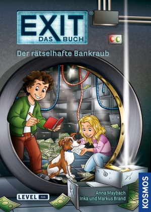 Maybach Anna, Inka Brand, Marku Brand, Markus Brand, Anna Maybach,  COMICON S.L./ Beroy + San Julian... - EXIT® - Das Buch: Der rätselhafte Bankraub - Level: Kids