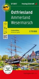 freytag & berndt, freytag & berndt, Freytag-Berndt und Artaria KG, Freytag-Bernd und Artaria KG, Freytag-Berndt und Artaria KG - Ostfriesland, Erlebnisführer 1:170.000, freytag & berndt, EF 0017