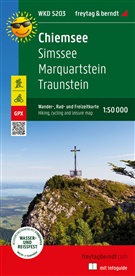 freytag & berndt, freytag & berndt, Freytag-Berndt und Artaria KG, Freytag-Bernd und Artaria KG, Freytag-Berndt und Artaria KG - Chiemsee, Wander-, Rad- und Freizeitkarte 1:50.000, freytag & berndt, WKD 5203, mit Infoguide