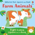 Matthew Oldham, Matthew Oldham Oldham, Oldham Matthew, Stella Baggott, Baggott Stella - Usborne First Jigsaws: Farm Animals