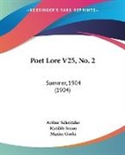 Maxim Gorki, Arthur Schnitzler, Matilde Serao - Poet Lore V25, No. 2