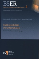 Jul Hess, Julian Heß, Franziska Lietz, Franziska (Dr. Lietz, Franziska (Dr.) Lietz, Anneriek Walter... - Elektromobilität im Unternehmen