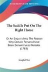 Joseph Price - The Saddle Put On The Right Horse
