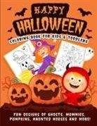 Harper Hall, Happy Harper, Harper Hall - Halloween Coloring Book