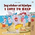 Shelley Admont, Kidkiddos Books - I Love to Help (Danish English Bilingual Book for Kids)