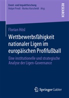Florian Hösl - Wettbewerbsfähigkeit nationaler Ligen im europäischen Profifußball