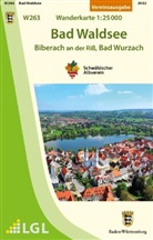 Schwäbische Albverein e V, Schwäbischer Albverein e V, Schwäbischer Albverein e. V., Schwäbischer Albverein e.V. - W263 Bad Waldsee - Biberach an der Riß, Bad Wurzach