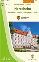 Schwäbische Albverein e V, Schwäbischer Albverein e V, Schwäbischer Albverein e. V., Schwäbischer Albverein e.V. - W232 Neresheim - Sontheim a.d.Brenz, Dillingen a.d.Donau