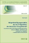 Viola Schmidt - Bürgerbeteiligungsmodelle als ein Erfolgsfaktor der deutschen Energiewende?