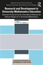 Viviane Durand-Guerrier, Viviane Hochmuth Durand-Guerrier, Reinhard Hochmuth, Elena Nardi, Carl Winslow, Carl Winsløw... - Research and Development in University Mathematics Education