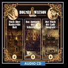 Holmes & Watson Mysterys. Vol.2, 3 Audio-CD (Audio book)