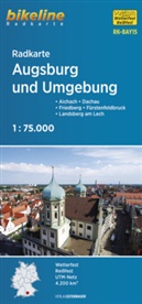 Esterbauer Verlag, Esterbaue Verlag, Esterbauer Verlag - Radkarte Augsburg und Umgebung (RK-BAY15)