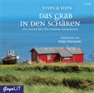 Viveca Sten, Katja Danowski - Das Grab in den Schären, 4 Audio-CD (Hörbuch)