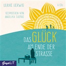 Ulrike Herwig, Angelika Thomas - Das Glück am Ende der Straße, 4 Audio-CD (Hörbuch)