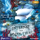 Gina Mayer, Jonas Minthe - Internat der bösen Tiere - Die Falle, 1 Audio-CD, MP3 (Hörbuch)