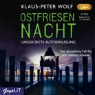 Klaus-Peter Wolf - Ostfriesennacht, 2 Audio-CD, MP3 (Hörbuch)