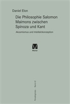 Daniel Elon - Die Philosophie Salomon Maimons zwischen Spinoza und Kant