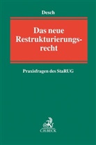 Len Biendl, Lena Biendl, Wolfram Desch, Wolfram (Dr. Desch, Wolfram (Dr.) Desch, Christian Fuhst... - Das neue Restrukturierungsrecht