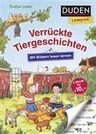 Alexandra Fischer-Hunold, Luis Holthausen, Luise Holthausen, Sabine Kraushaar, Sandra Reckers - Duden Leseprofi - Mit Bildern lesen lernen: Verrückte Tiergeschichten