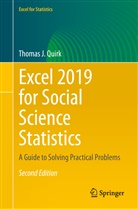 Quirk, Thomas J Quirk, Thomas J. Quirk - Excel 2019 for Social Science Statistics