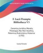 Lucius Ferraris - F. Lucii Prompta Bibliotheca V3
