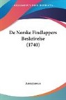 Anonymous - De Norske Findlappers Beskrivelse (1740)