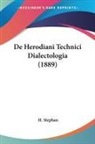 H. Stephan - De Herodiani Technici Dialectologia (1889)
